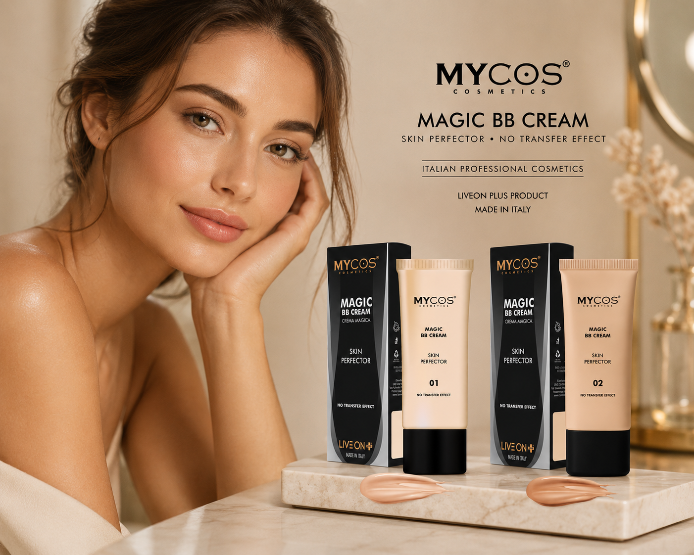 MYCOS Cosmetics „Magiškas BB kremas“