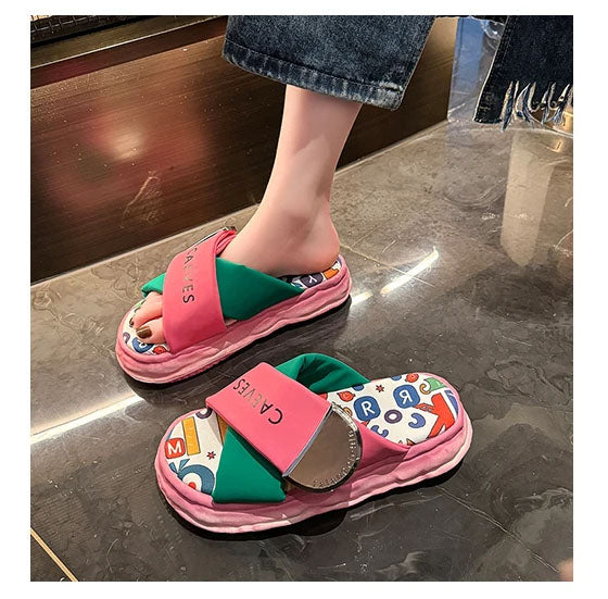 Stlingos vasarinės lauko šlepetės