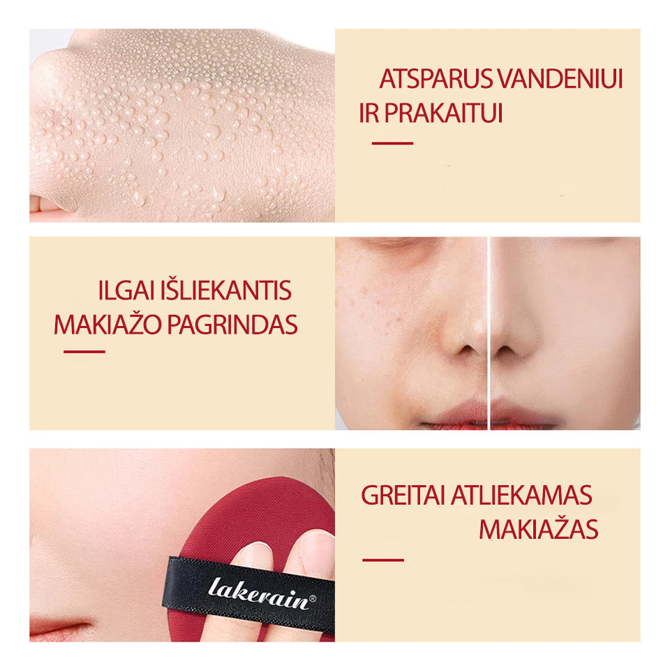 Lakerain Mask Fit Red Cushion Korėjietiškas makiažo pagrindas