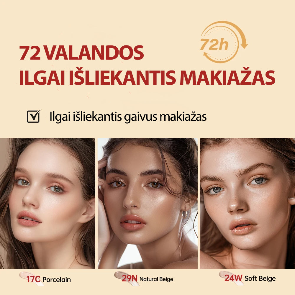 Lakerain Mask Fit Red Cushion Korėjietiškas makiažo pagrindas