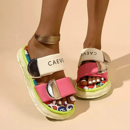 Stlingos vasarinės lauko šlepetės