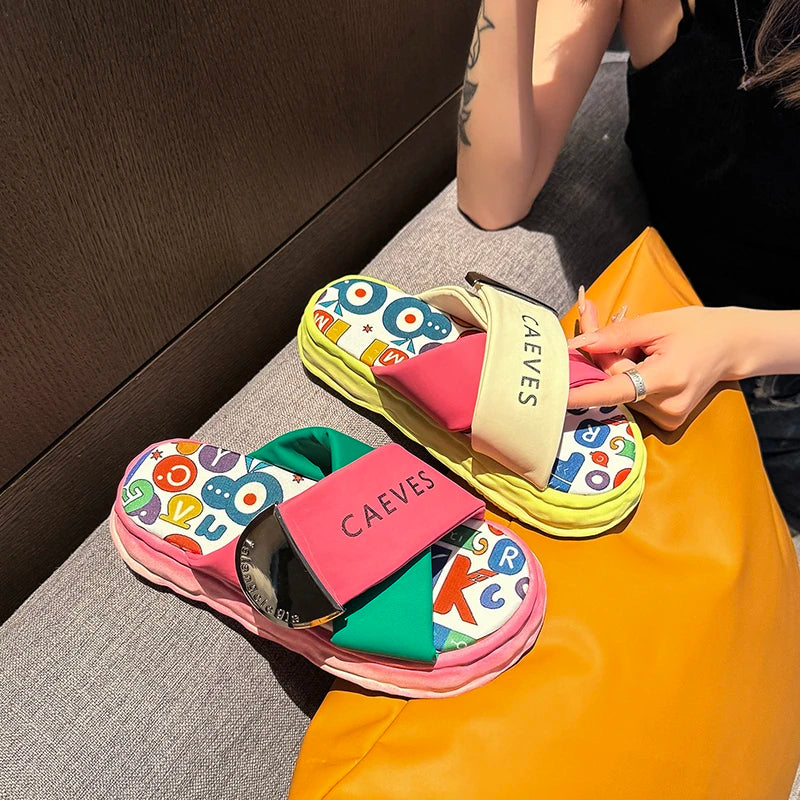 Stlingos vasarinės lauko šlepetės