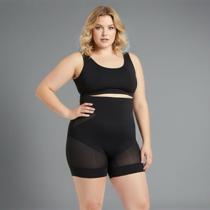 Ultra plonos ledinio šilko  formuojantys šortukai