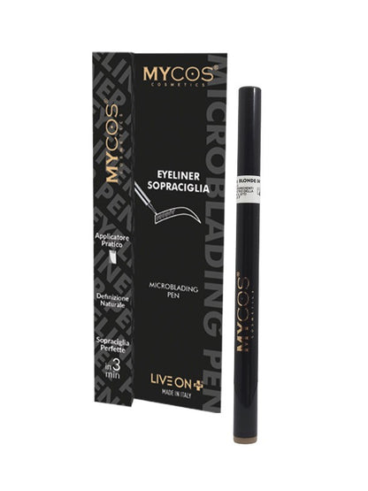 MYCOS Cosmetics „Tridente“ antakiu pieštukas – mikrobladingas