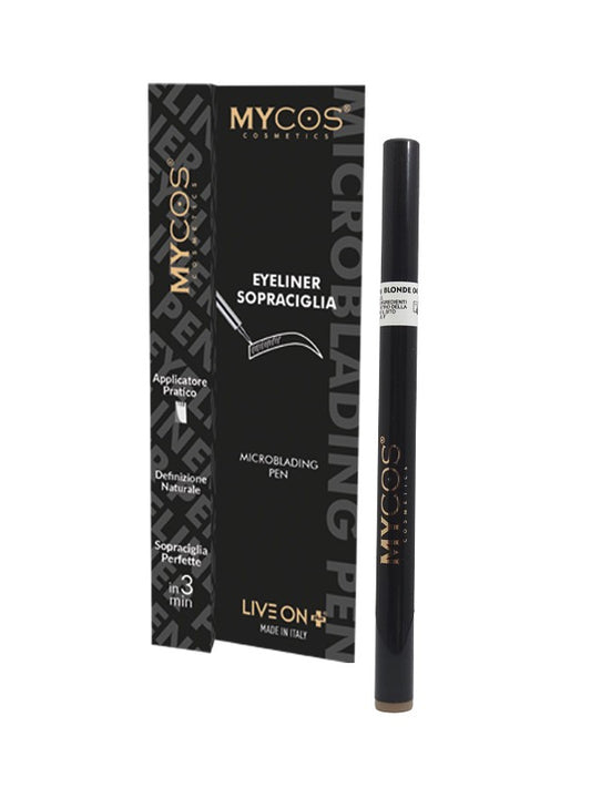 MYCOS Cosmetics „Tridente“ antakiu pieštukas – mikrobladingas
