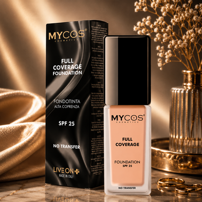 MYCOS Cosmetics Ilgai išliekantis makiažo pagrindas  su SPF25