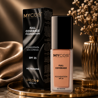 MYCOS Cosmetics Ilgai išliekantis makiažo pagrindas  su SPF25