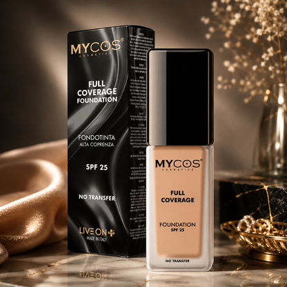 MYCOS Cosmetics Ilgai išliekantis makiažo pagrindas  su SPF25