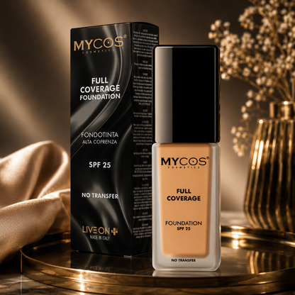 MYCOS Cosmetics Ilgai išliekantis makiažo pagrindas  su SPF25