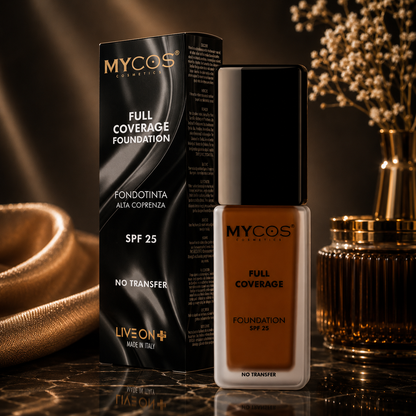 MYCOS Cosmetics Ilgai išliekantis makiažo pagrindas  su SPF25