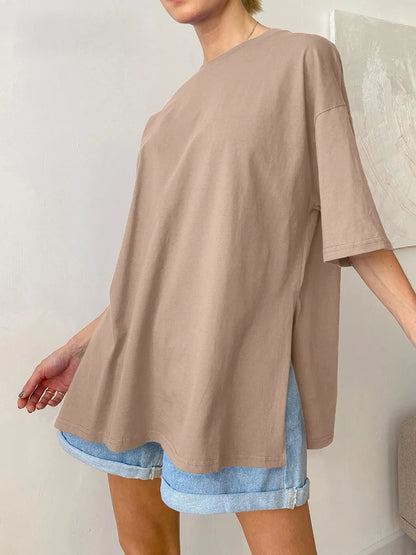 Ryškiaspalviai Oversized marškinėliai