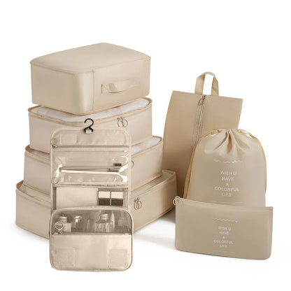 Kelioninis drabužių laikymo krepšių rinkinys