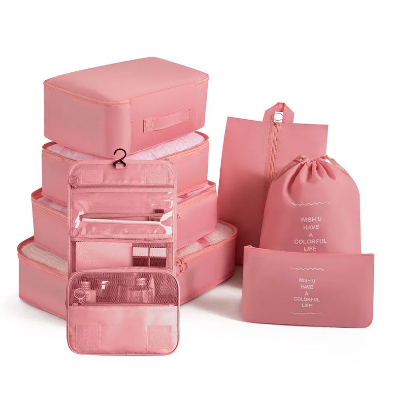 Kelioninis drabužių laikymo krepšių rinkinys