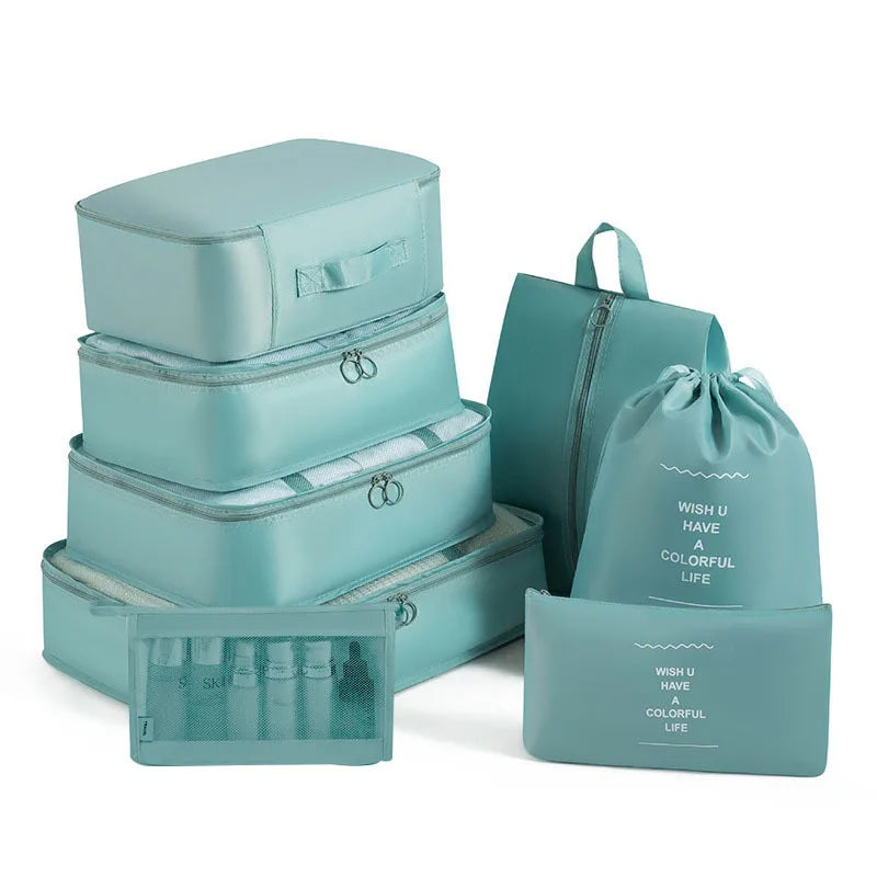 Kelioninis drabužių laikymo krepšių rinkinys