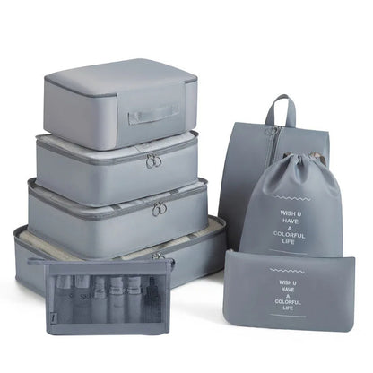 Kelioninis drabužių laikymo krepšių rinkinys