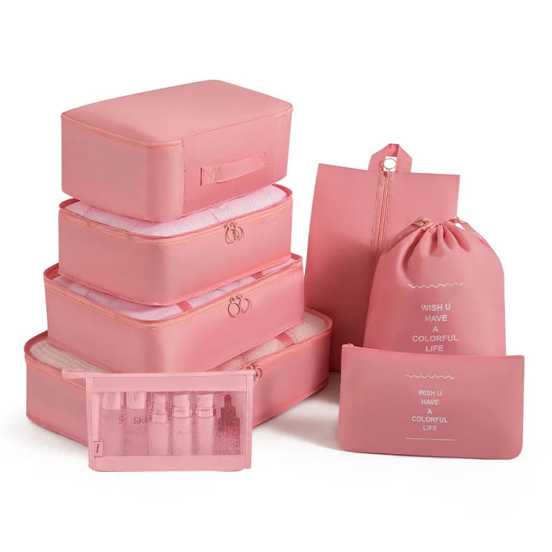 Kelioninis drabužių laikymo krepšių rinkinys