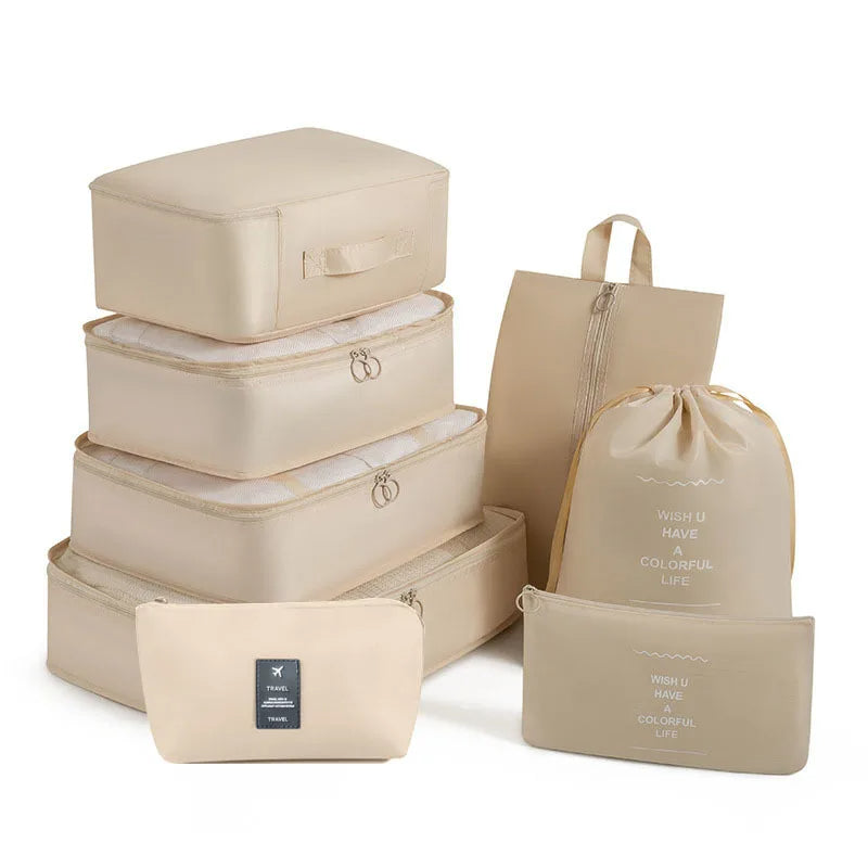 Kelioninis drabužių laikymo krepšių rinkinys