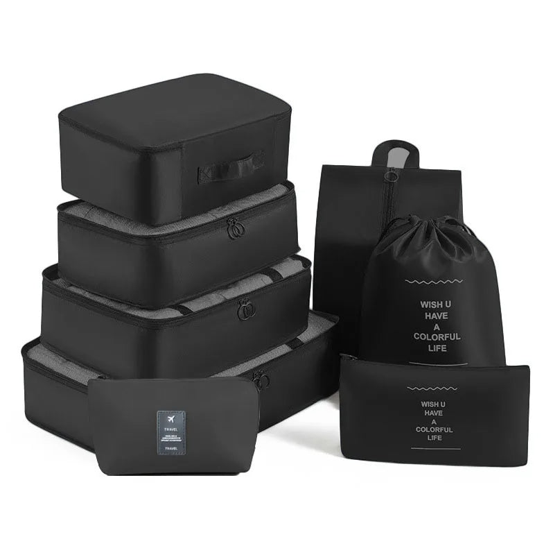 Kelioninis drabužių laikymo krepšių rinkinys