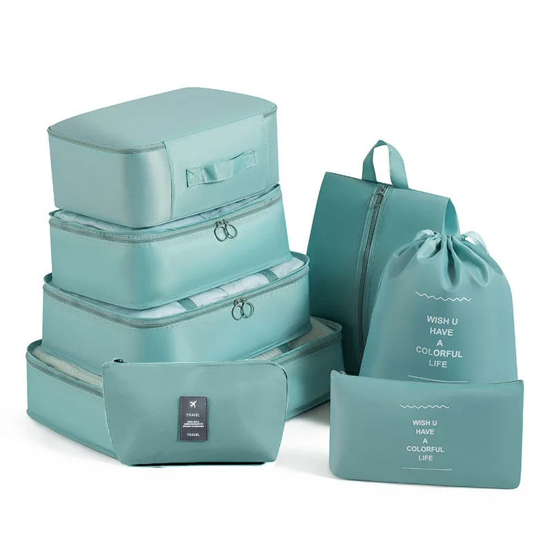 Kelioninis drabužių laikymo krepšių rinkinys