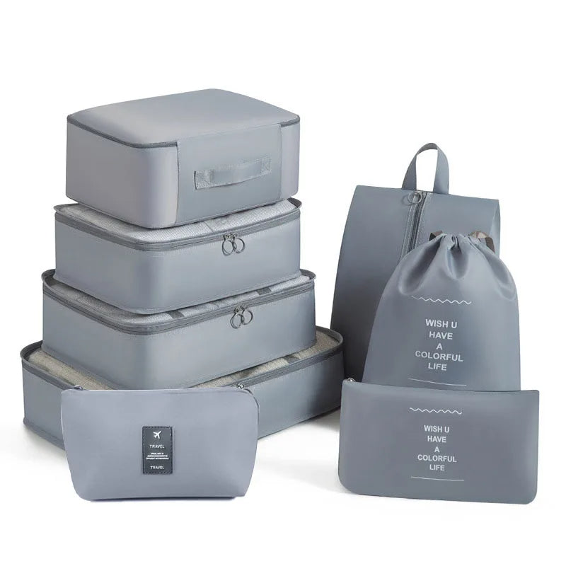 Kelioninis drabužių laikymo krepšių rinkinys