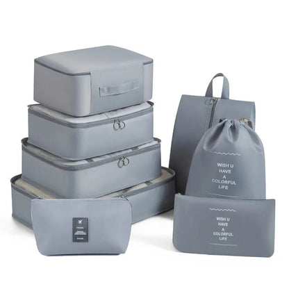 Kelioninis drabužių laikymo krepšių rinkinys