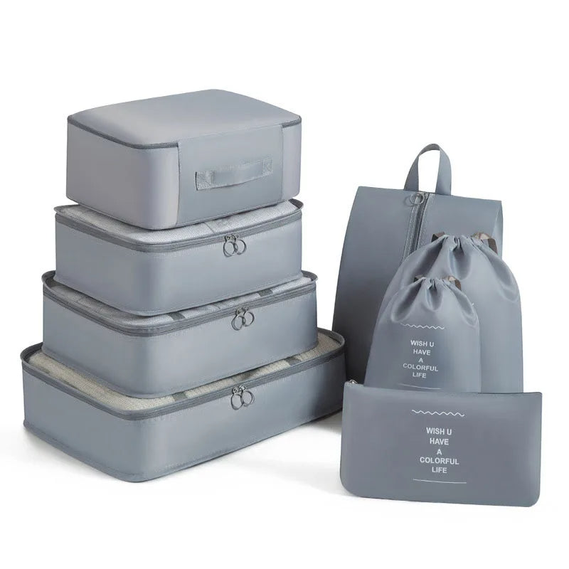 Kelioninis drabužių laikymo krepšių rinkinys