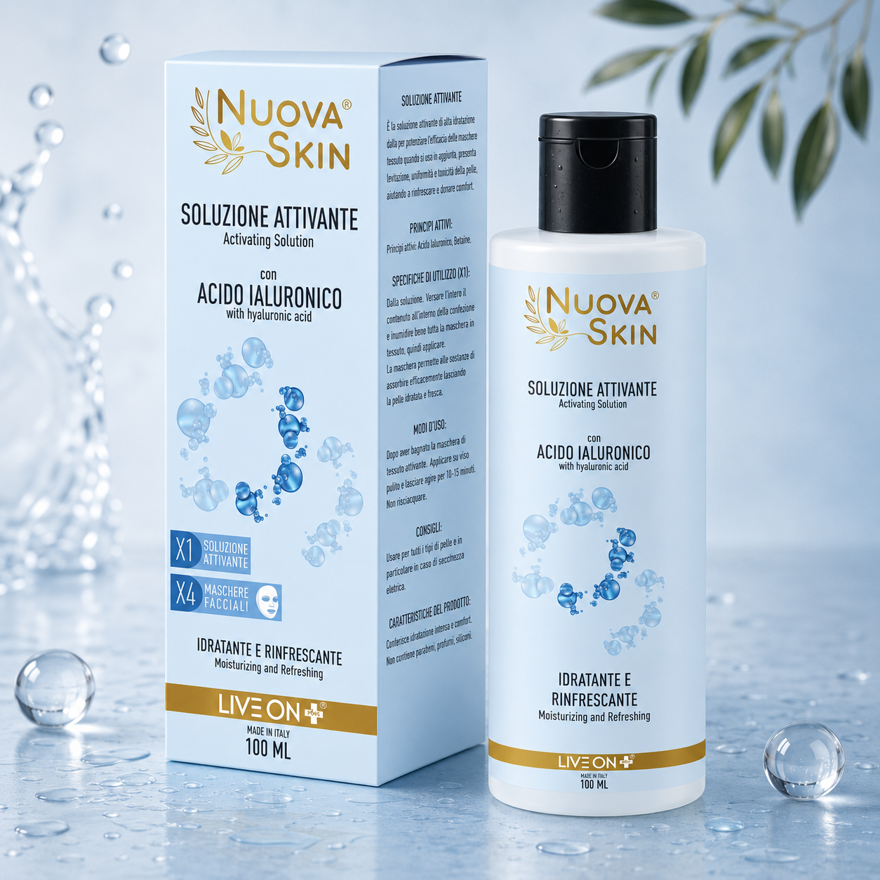 „Nuova Skin“ - Hialurono linija