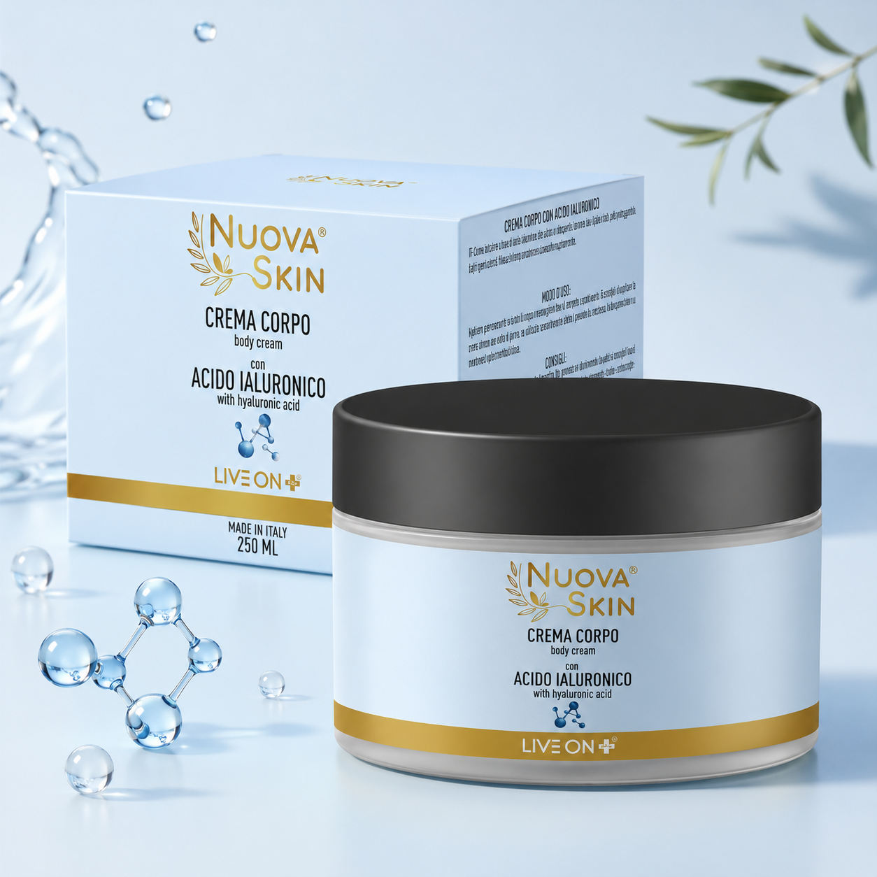 „Nuova Skin“ - Hialurono linija