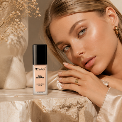 MYCOS Cosmetics Ilgai išliekantis makiažo pagrindas  su SPF25