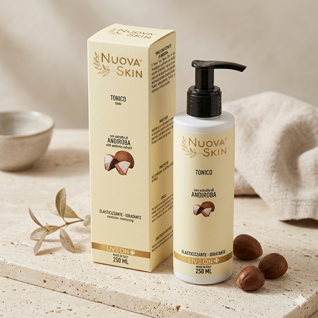 „Nuova Skin“ - Andirobos ekstraktas linija