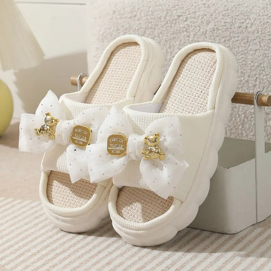 Vasarinės naminės šlepetės